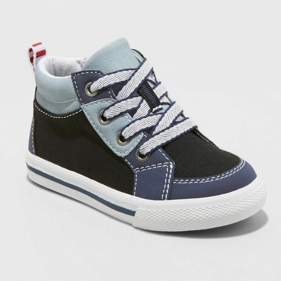 Cat & Jack Shoes Nwt Boys Cat Jack High Top Sneakers Poshmark